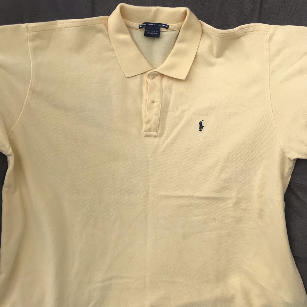 Ralph Lauren Sport Yellow Polo